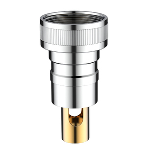 雅兰登洗衣机水龙头专用自动止水阀转接头防脱落64分家用角阀配件