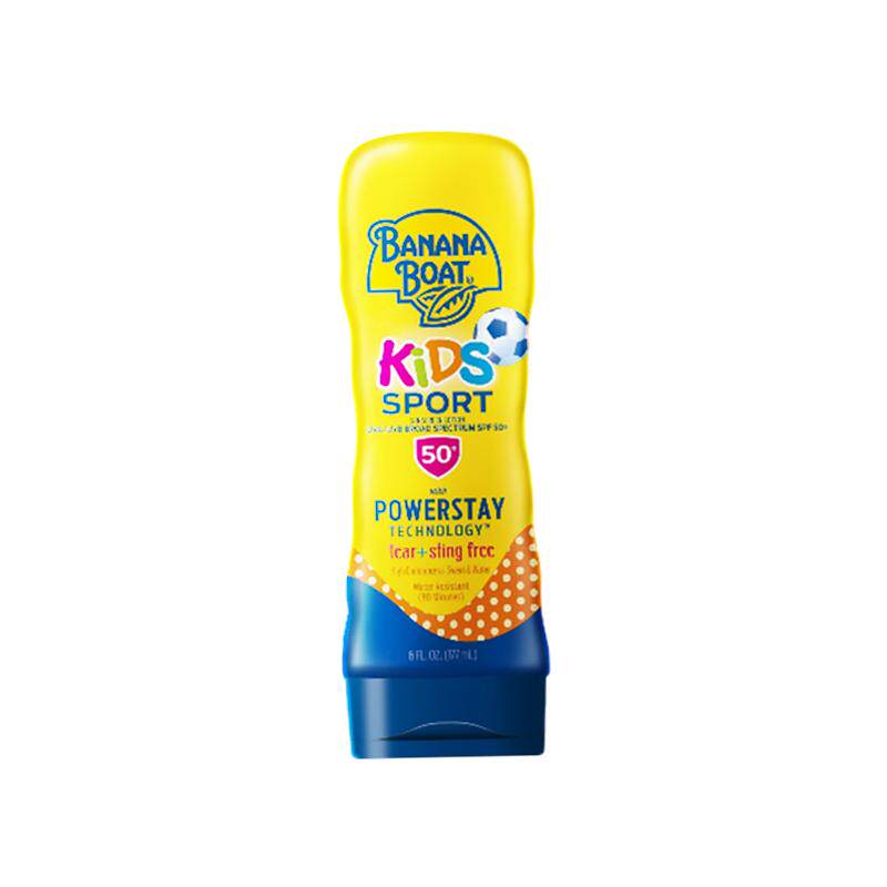香蕉船儿童运动防晒霜SPF50+防水防汗防紫外线