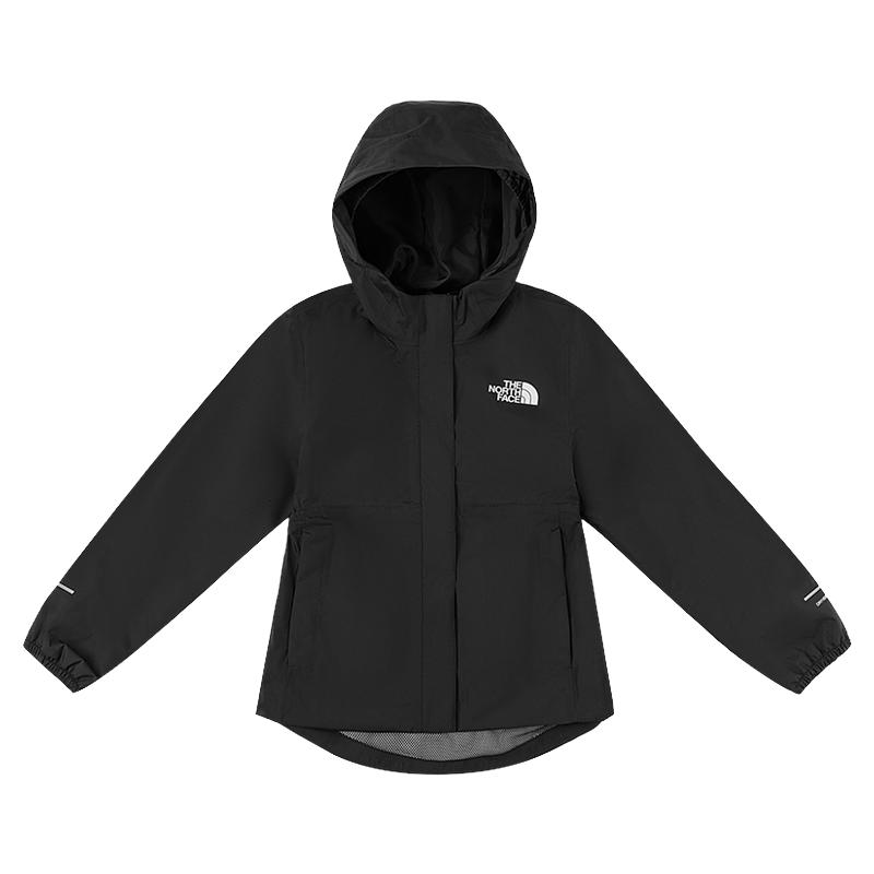 北面儿童冲锋衣女童外套防水Antora山林硬壳户外TheNorthFace