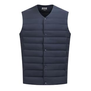 波司登25新款排骨羽绒服马甲背心内胆男士短款叠穿轻薄保暖外套