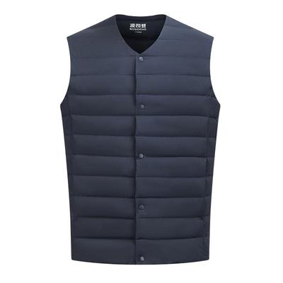 波司登内胆旅行保暖羽绒马甲男