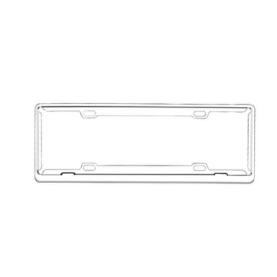 适用魏牌高山7/8/9车牌架新能源全包牌照托框新交规新车必买配件