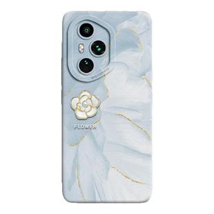 适用荣耀400手机壳300pro保护500套200新款100的90外壳80后70女60华为honor全包50防摔硅胶pr0轻奢创意山茶花