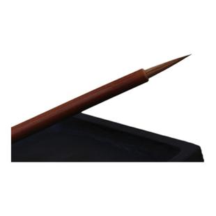 银勾文宝山特制瘦金体水彩勾线狼毫专用专业毛笔书法小号笔尖锐利