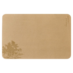 赵北毛毡垫书法专用高级彩绘国风书画垫新款纯羊绒书画毛毡布毛笔字毡垫子毛笔书法专用垫定制国画毛毡桌垫