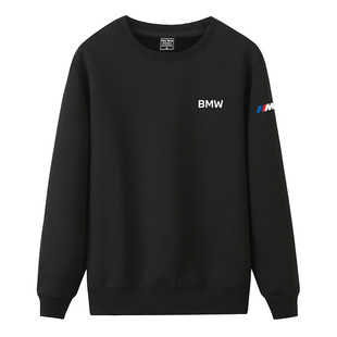 BMW宝马工作服卫衣定制秋冬男女汽车4S店美容维修工装外套印logo