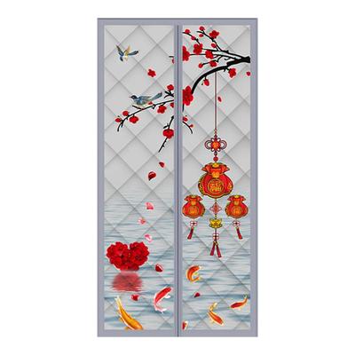 牛津布加棉防寒防水挡风棉门帘