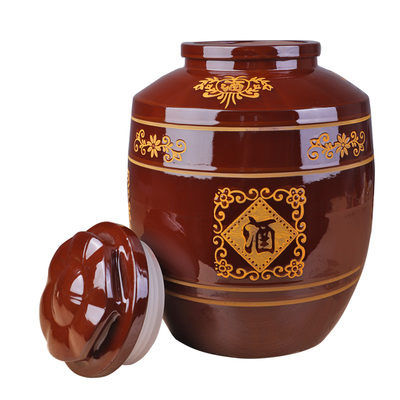 友友加厚陶瓷川坛酒缸密封盖