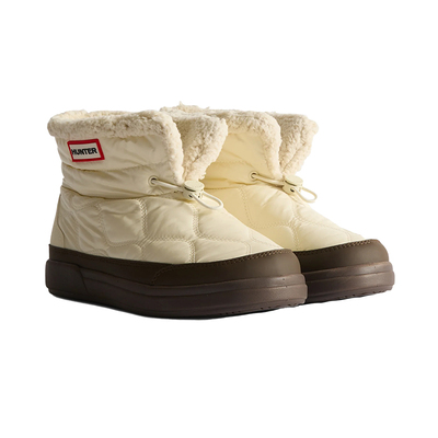 Hunter女防水防滑中帮雪地靴