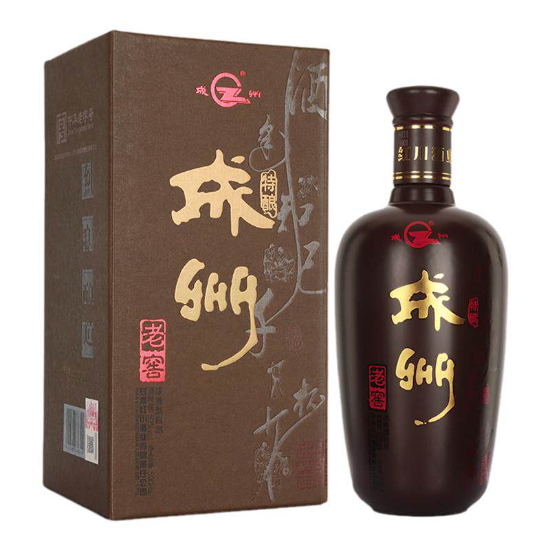 红川酒50度特酿成州老窖500ml