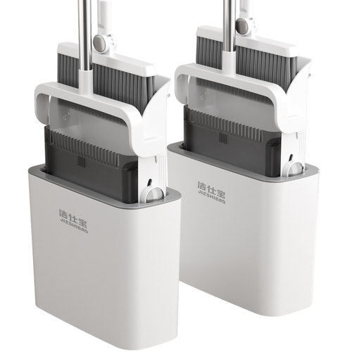 扫把簸箕套装家用2025新款扫地笤帚套装扫帚垃圾桶三件套刮水组合