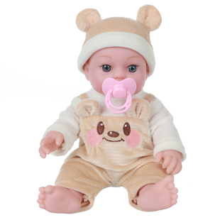 快乐音符可以换衣服的奶嘴娃娃送女孩送闺蜜的礼物仿真婴儿小玩偶