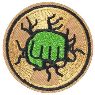 圆形衣服补丁贴 DIY刺绣贴补破洞时尚图案裤子百搭 缝补男女布贴