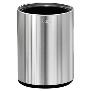 垃圾桶家用客厅不锈钢办公室酒店商用厨房大号容量卧室高颜值轻奢