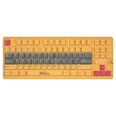 HP惠普GT87机械键盘侧刻客制化无线三模蓝牙游戏电竞专用电脑办公