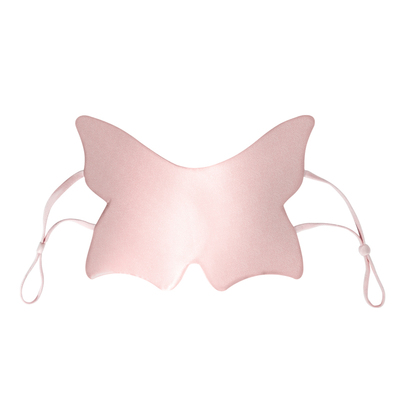 100%桑蚕丝真丝蝴蝶眼罩睡眠遮光