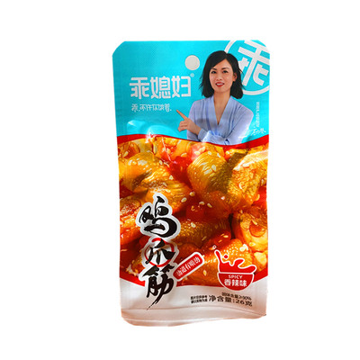 乖媳妇柠檬酸辣鸡爪筋凤爪小零食