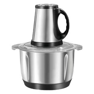 正品苏珀纯铜5升大容量电动绞肉机不锈钢多功能料理绞馅家用和面