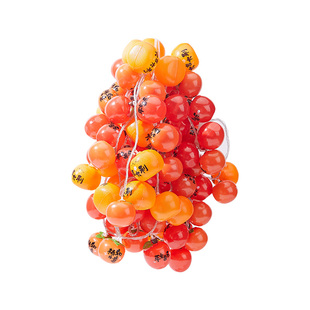 新年装饰柿柿如意灯笼彩灯串过年气氛灯春节家用喜庆挂饰场景布置