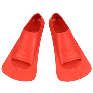 [瑕疵品]英发短脚蹼鸭脚橡胶成人儿童训练浮潜水用浮潜自由泳蛙鞋