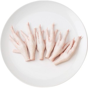 泰森凤爪去棍鸡爪短爪新鲜冷冻泡椒酸辣原料500g*8