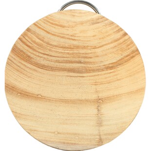 菜板实木 家用清仓大圆形切菜板越南铁木砧板【轻微瑕疵品半价】