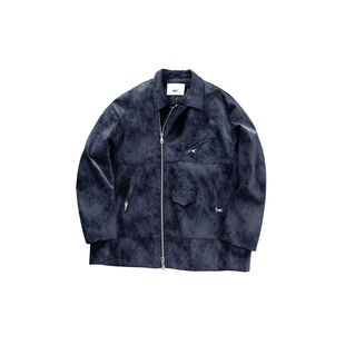 晶咕白标DADATATA【盐炒星系】2025秋季重工夹克外套女大码上衣