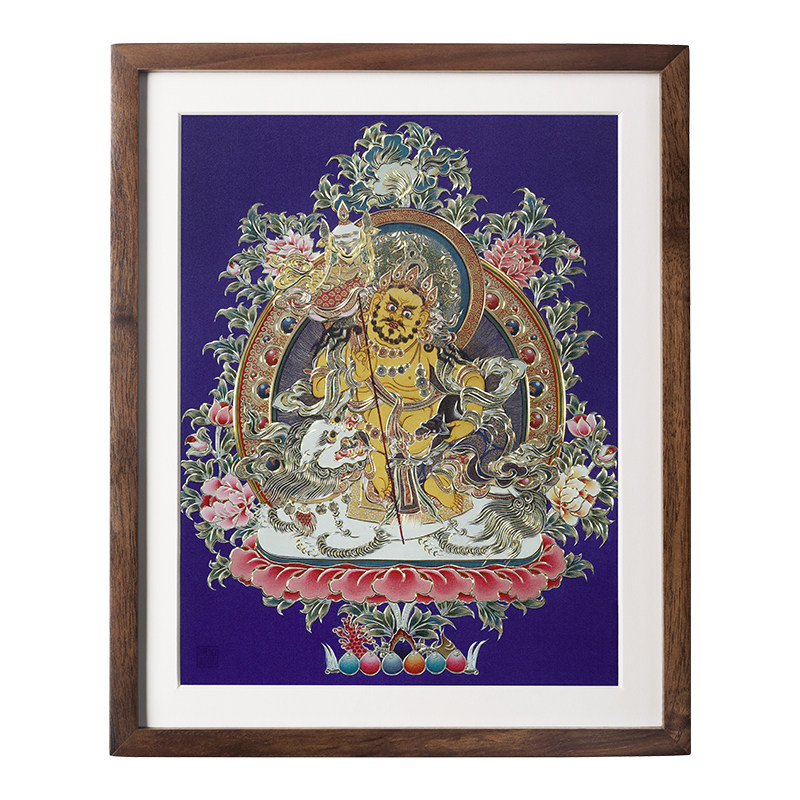 铜师傅《财宝天王(桌面)》装饰画