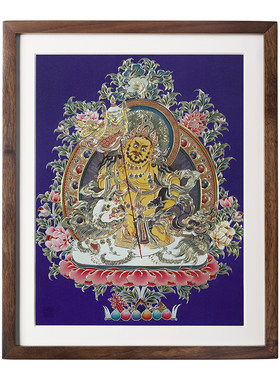 铜师傅《财宝天王(桌面)》装饰画