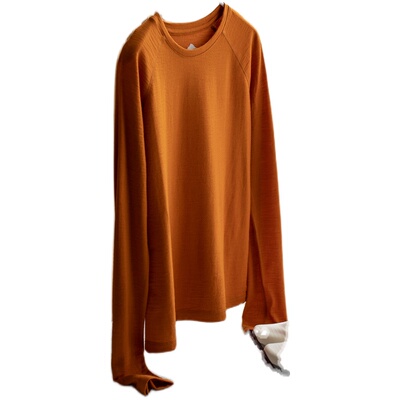 可机洗透气速干美利奴羊毛女长袖