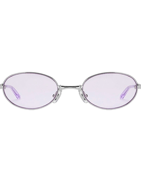 原.版 椭圆形可折叠眼镜框女近视无度数防蓝光小框墨镜Gm pico02