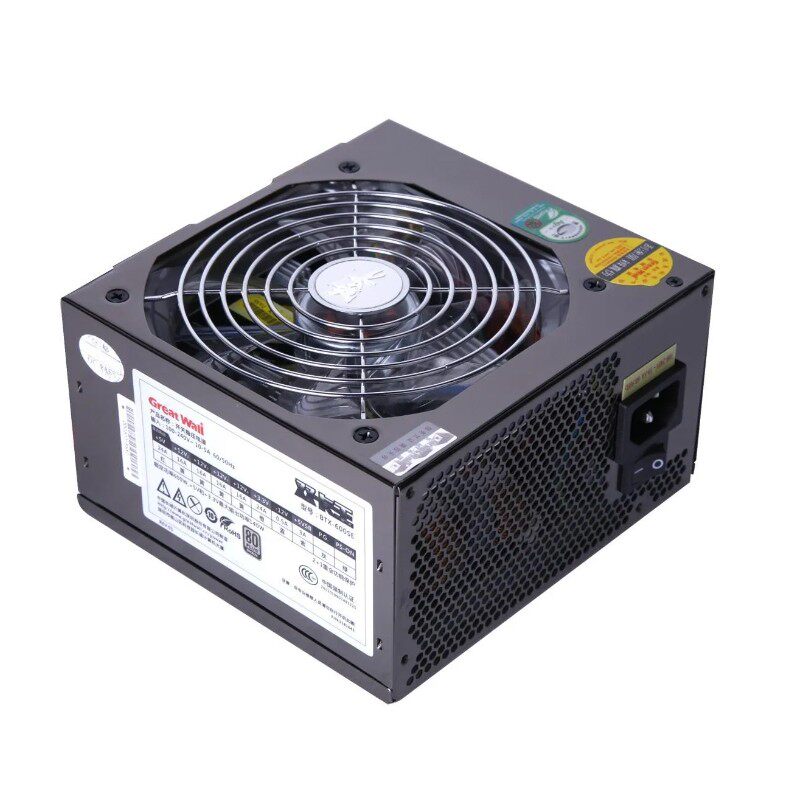 台式电脑主机直出电源 航嘉静音 300w 400w 500w等拆机双接口