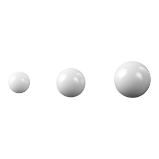 G5级高精密氧化锆陶瓷珠陶瓷球轴承滚珠2/2.5/3/4/5/6/7/8/9/10mm