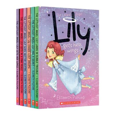 进口英文原版正版小小天使系列6册合售  The Littlest Angel 小学英文课外阅读 章节桥梁小说 精美插图