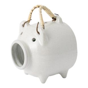 金鸟之夏万古烧蚊香炉 陶瓷小猪摆件桌面装饰 中川政七商店日本