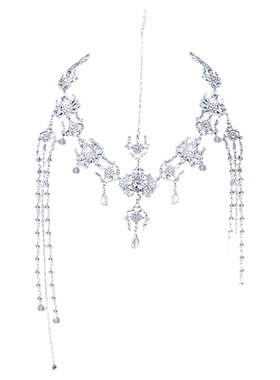 新娘流苏额饰印度婚纱礼服吊坠