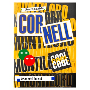 『Montilord』厚笔记本A4 康奈尔横线厚纸汽油款记事本笔记录学加厚护眼高效简约高颜值小本本好看ins风文具