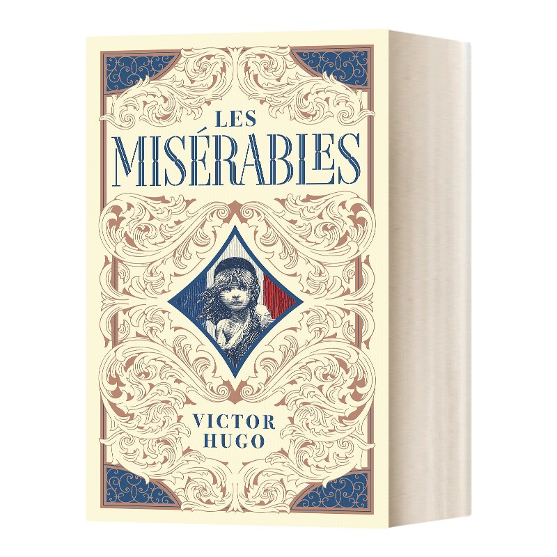 英文原版 Les Miserables 悲惨世界 皮革金边 精装豪华收藏版 巴诺经典 英文版 进口英语原版书籍