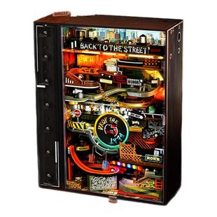 ROKR 若客平行世界电竞往日之都未来城积木拼装桌搭摆件儿童礼物