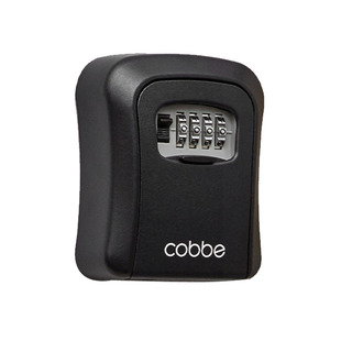 卡贝门口密码装钥匙盒装修临时免打孔存放隐藏室外放备用钥匙箱锁