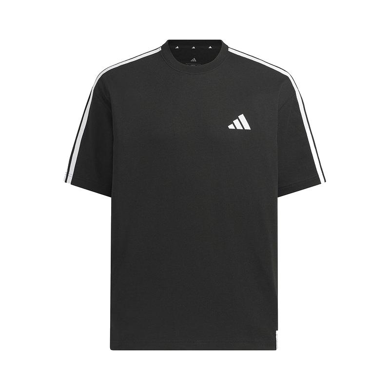 Adidas阿迪达斯男装2026秋季新款ES+ 3S S/STEE运动休闲T恤KF3736
