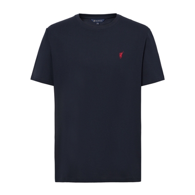 POLOWALK男式短袖T恤圆V领小马