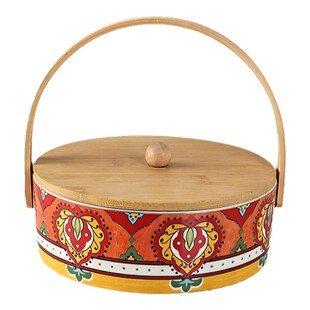 波兰陶瓷乔迁新居新年零食盘糖果盘创意干果盘高级感家用高档餐具