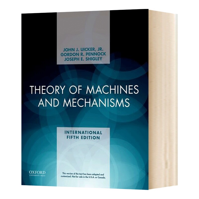 英文原版 Theory of Machines and Mechanisms 机械原理 英文版 进口英语原版书籍