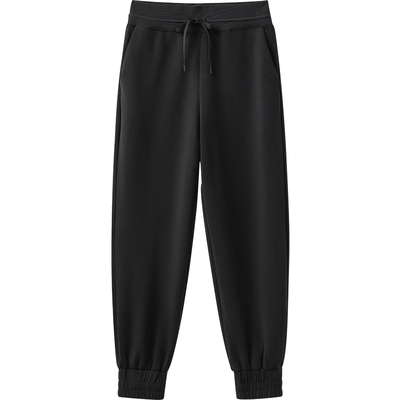 播商场同款休闲简约休闲裤女春秋新款黑色显瘦长裤BDS1KD0505