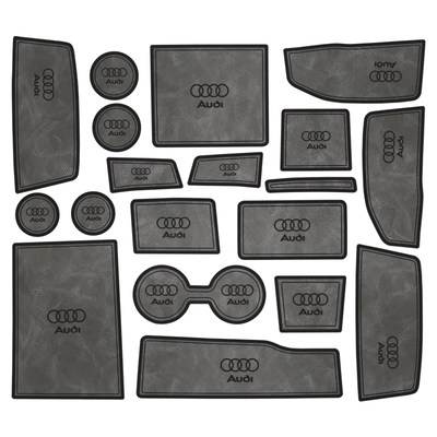 Q5L储物槽垫中控车内装饰水杯垫