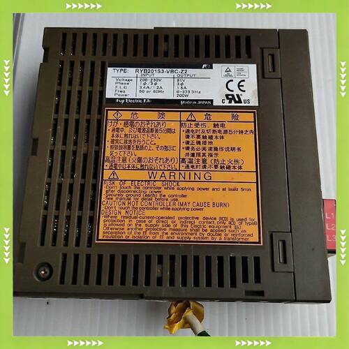 【问价】富士200W伺服驱动器RYC201S3-VBC-Z2适用