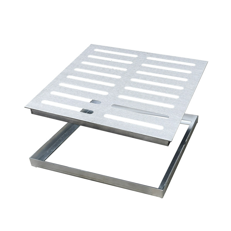 现货304不锈钢井盖方形下水道排水沟盖板雨水篦子庭院装饰地漏