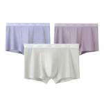 红豆抗菌内裤男士冰丝男生四角底裤头运动平角短裤衩大码无痕男款