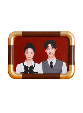 结婚登记照相框摆台夫妻婚姻纪念